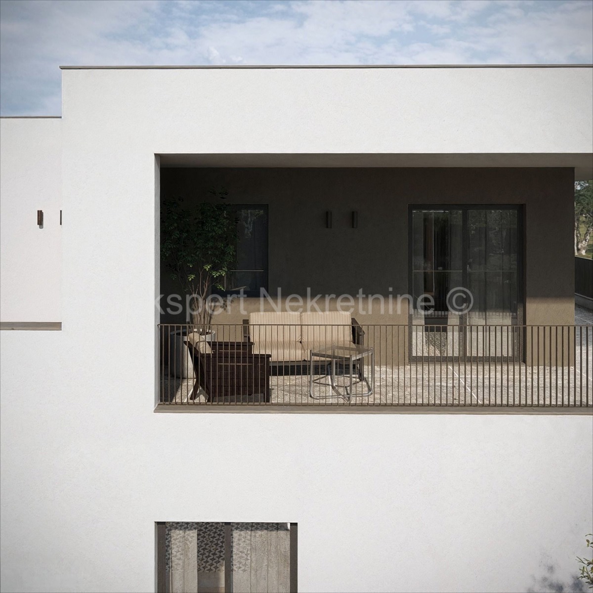 Trogir, 2-bedroom apartment 73 m2 + garden 105 m2, new building, 2 parking spaces