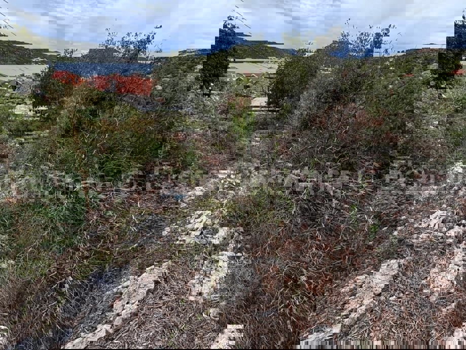 Marina, Poljica, terreno edificabile 1200 m2, 300 m dal mare