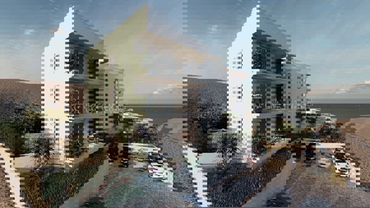 Čiovo, Okrug G., appartamento con due camere da letto con giardino e parcheggio, vista mare