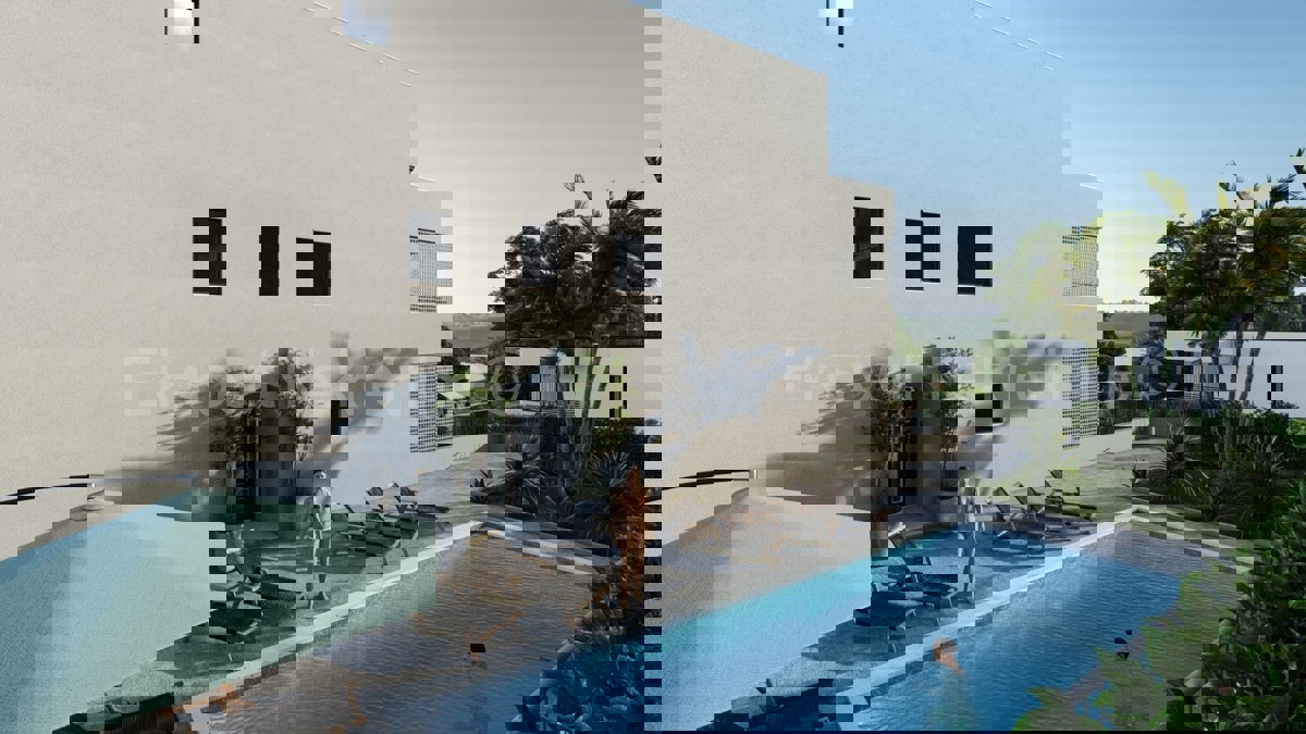 Ciovo, Slatine 1-bedroom apartment 55 m2 + garden 120 m2, only 70 m from the sea