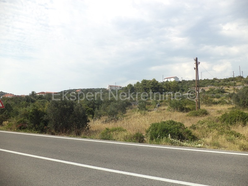 Rogoznica, terreno edificabile 2161 m2, accesso, 110 m dal mare