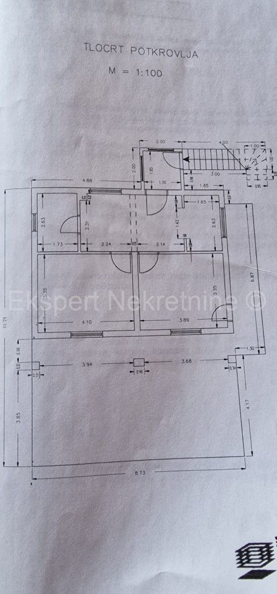 Trogir, Mastrinka, la maggior parte della casa indipendente 205 m2, prima fila al mare