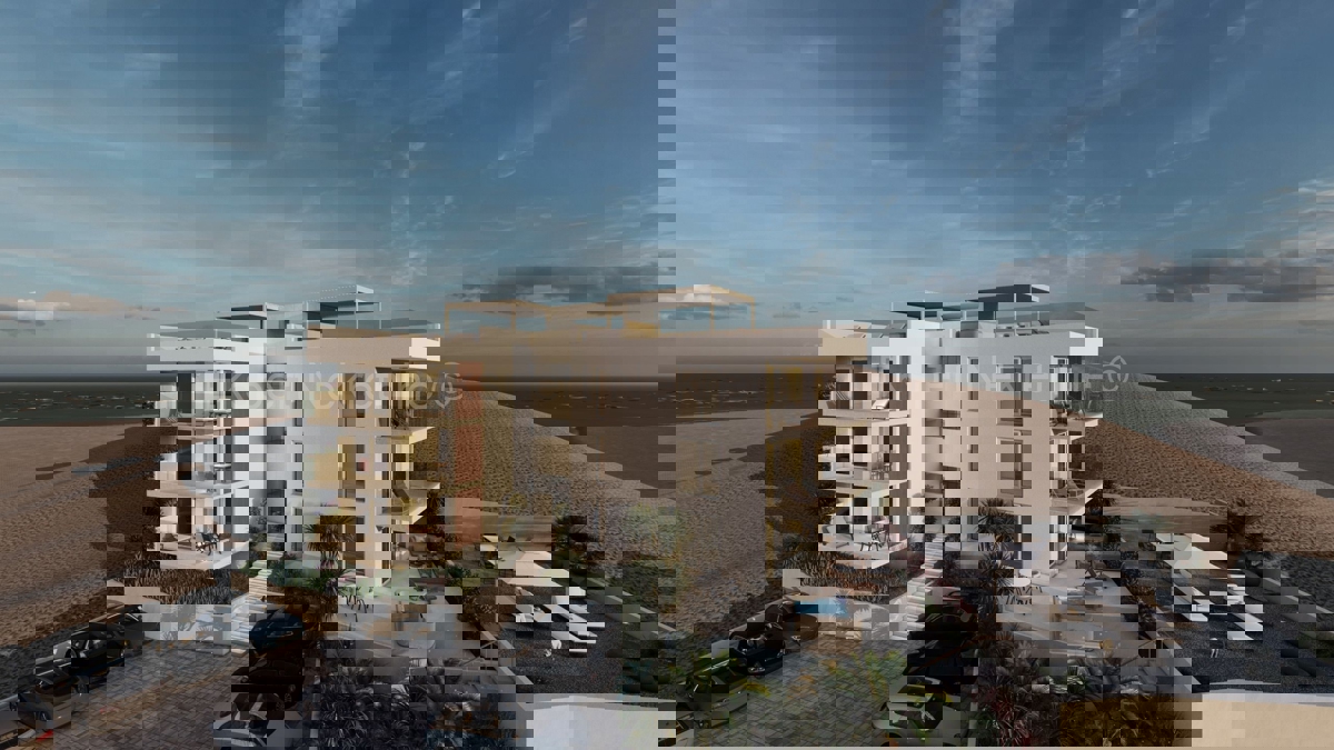 Čiovo, Okrug G., appartamento con due camere da letto con giardino e parcheggio, vista mare