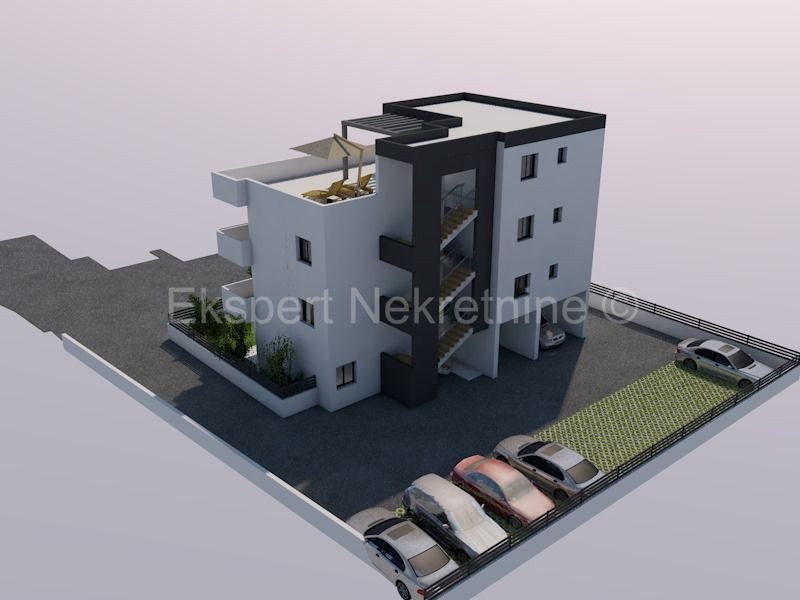Trogir, 1-bedroom apartment 47 m2 on the ground floor + garden 52 m2, new building, parking