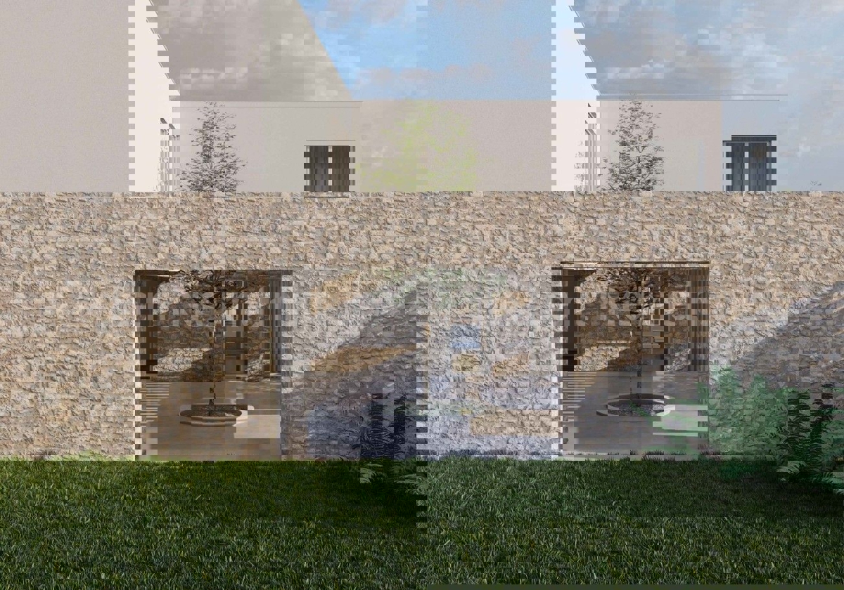 Rogoznica, luxury villa 309 m2 with swimming pool (40m2) only 120 from the sea and beach,