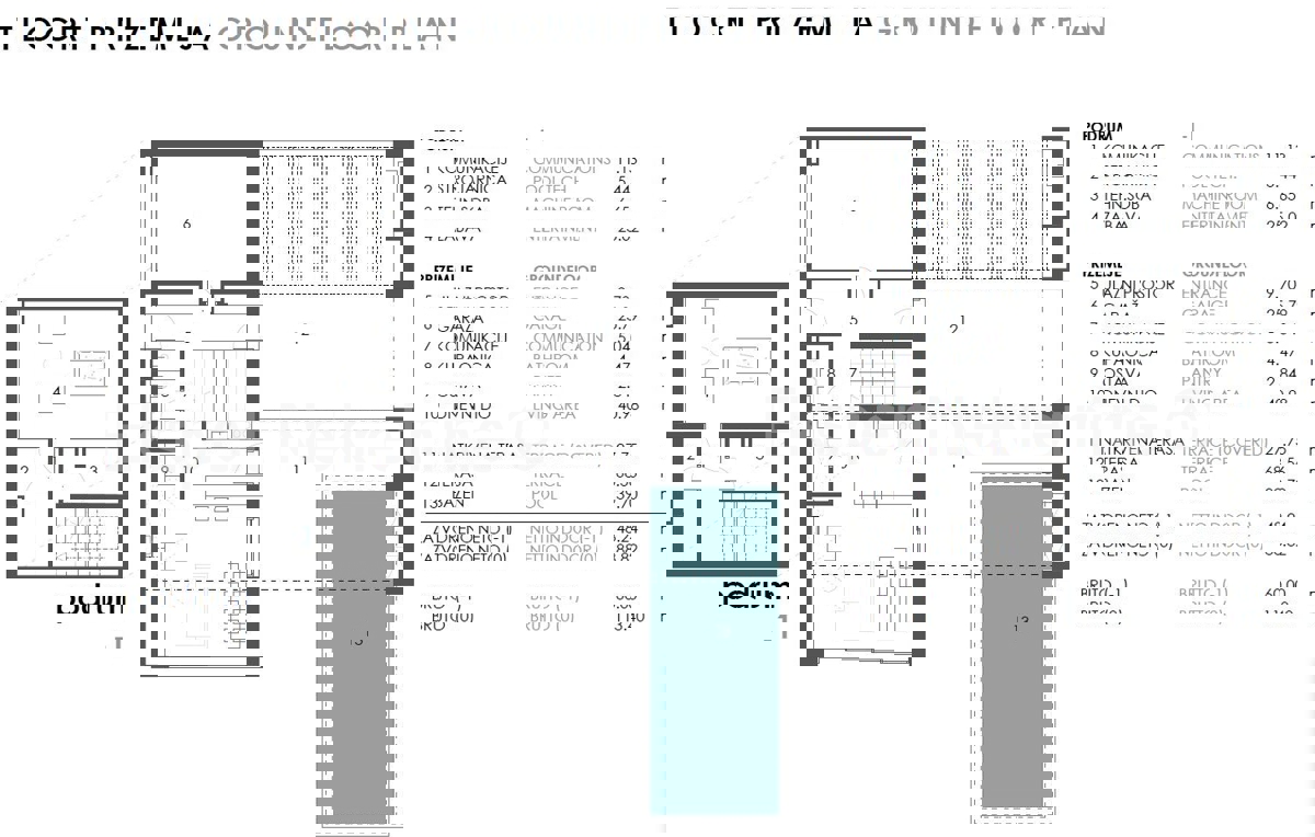 Rogoznica, luxury villa 309 m2 with swimming pool (40m2) only 120 from the sea and beach,