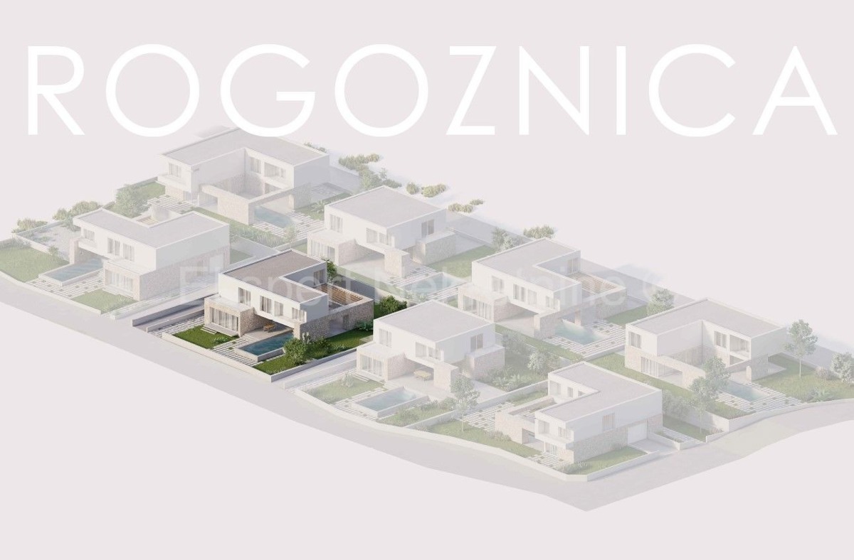 Rogoznica, luxury villa 309 m2 with swimming pool (40m2) only 120 from the sea and beach,