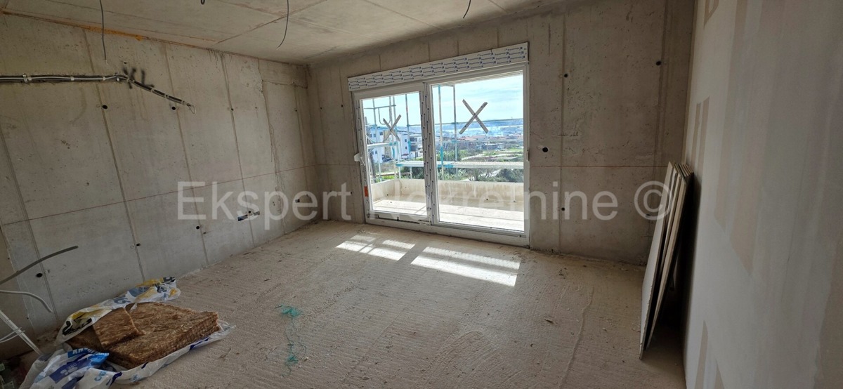 Seget D., 2-bedroom apartment 66 m2, in a new building, 1st floor, sea view,mare,