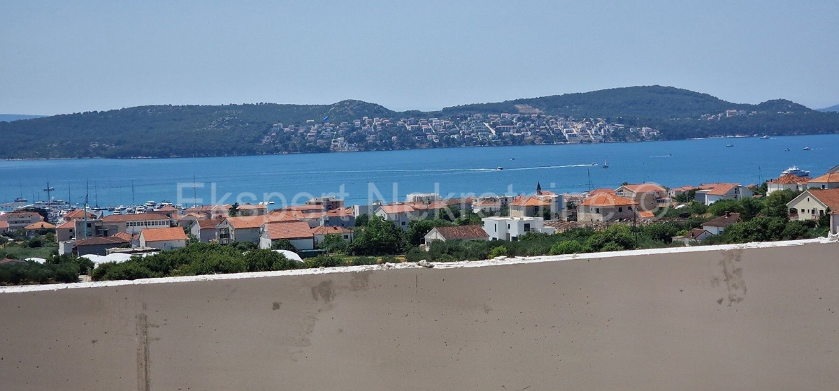 Seget D., 2-bedroom apartment 66 m2, in a new building, 1st floor, sea view,mare,