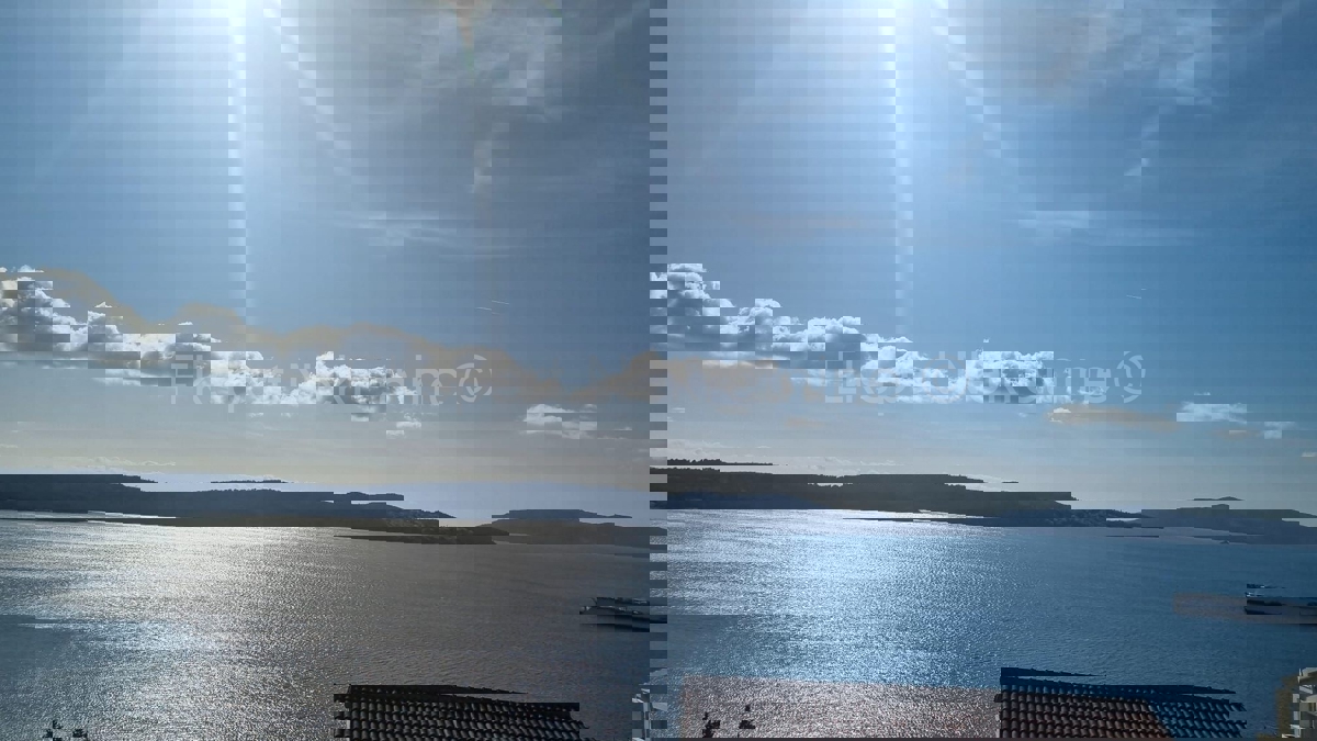 Trogir, Čiovo, attico con 2 camere da letto 72m2 + terrazza sul tetto 74m2, vista mare