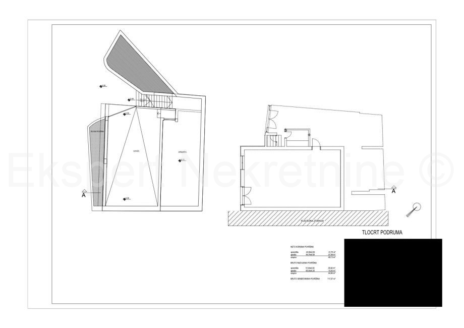 Trogir, Saldun, casa bifamiliare 430m2, garage, prima fila al mare, a 20 m dalla spiaggia