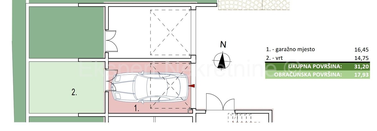Seget D., penthouse 174 m2, new building, panoramic sea view, 2 garages