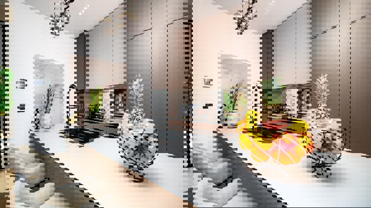 Trogir, luxury villa 312 m2, with swimming pool and garage and landscaped garden