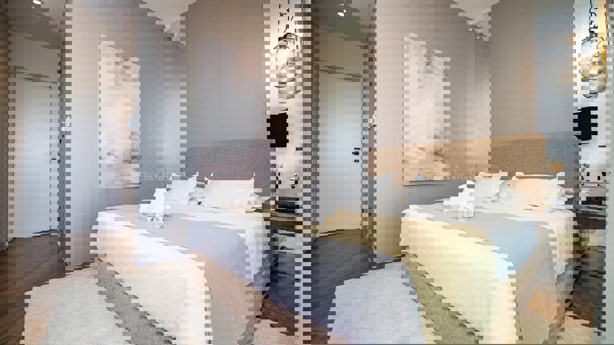 Trogir, luxury villa 312 m2, with swimming pool and garage and landscaped garden