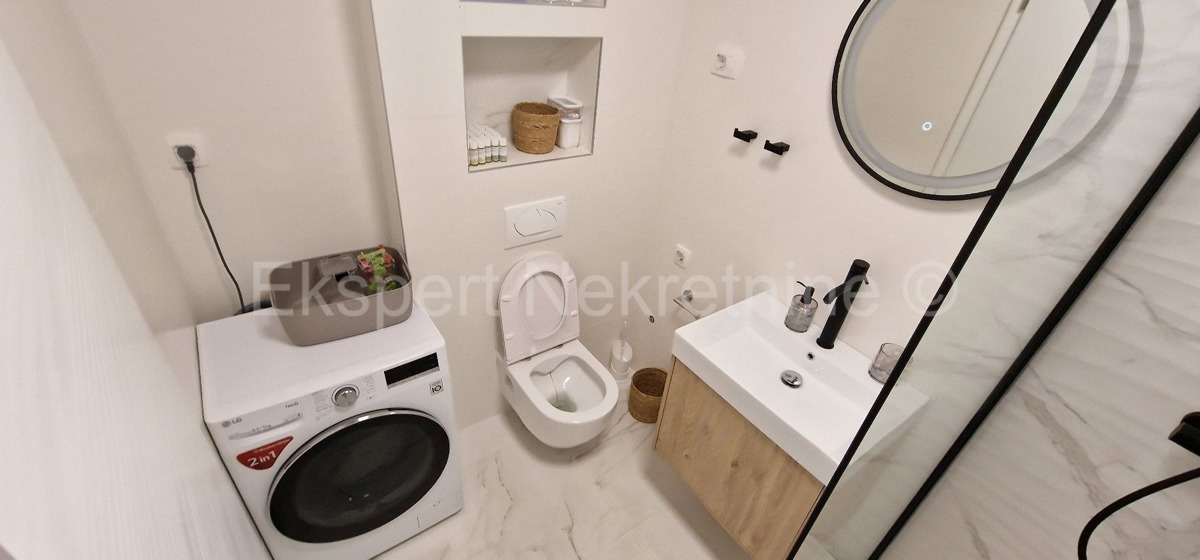 Trogir, penthouse 70 m2 + 74 m2 roof terrace, sea view,