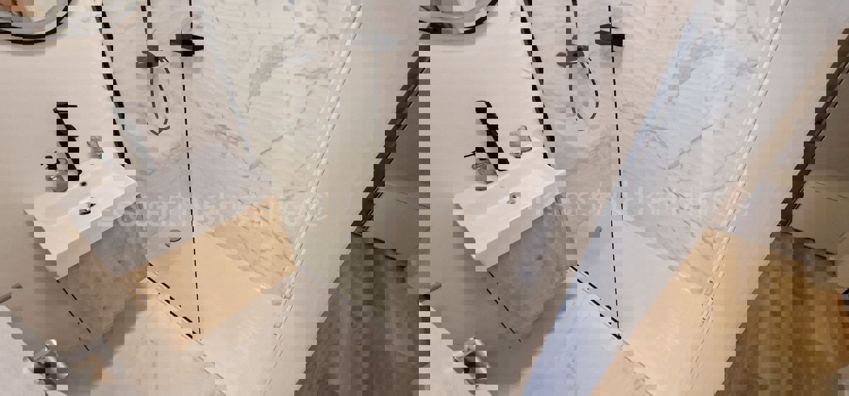 Trogir, penthouse 70 m2 + 74 m2 roof terrace, sea view, 