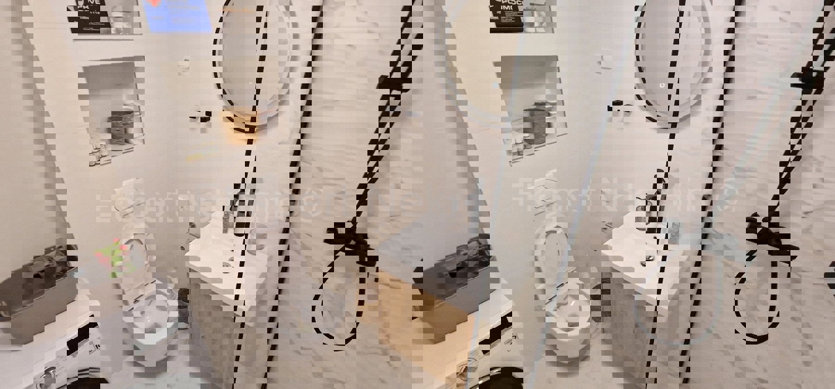 Trogir, penthouse 70 m2 + 74 m2 roof terrace, sea view, 