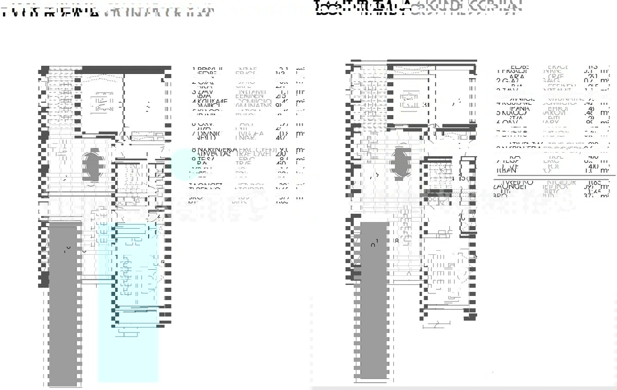Rogoznica, luxury villa 276 m2 with swimming pool (41m2) only 120 from the sea and beach,