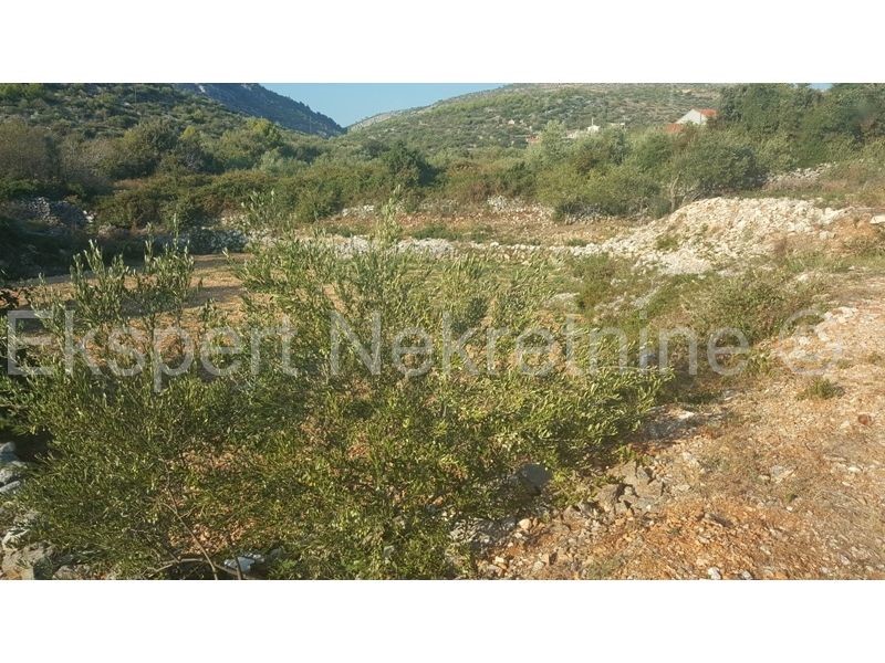 Seget Vranjica, terreno edificabile 1200 m2, 350 m dal mare