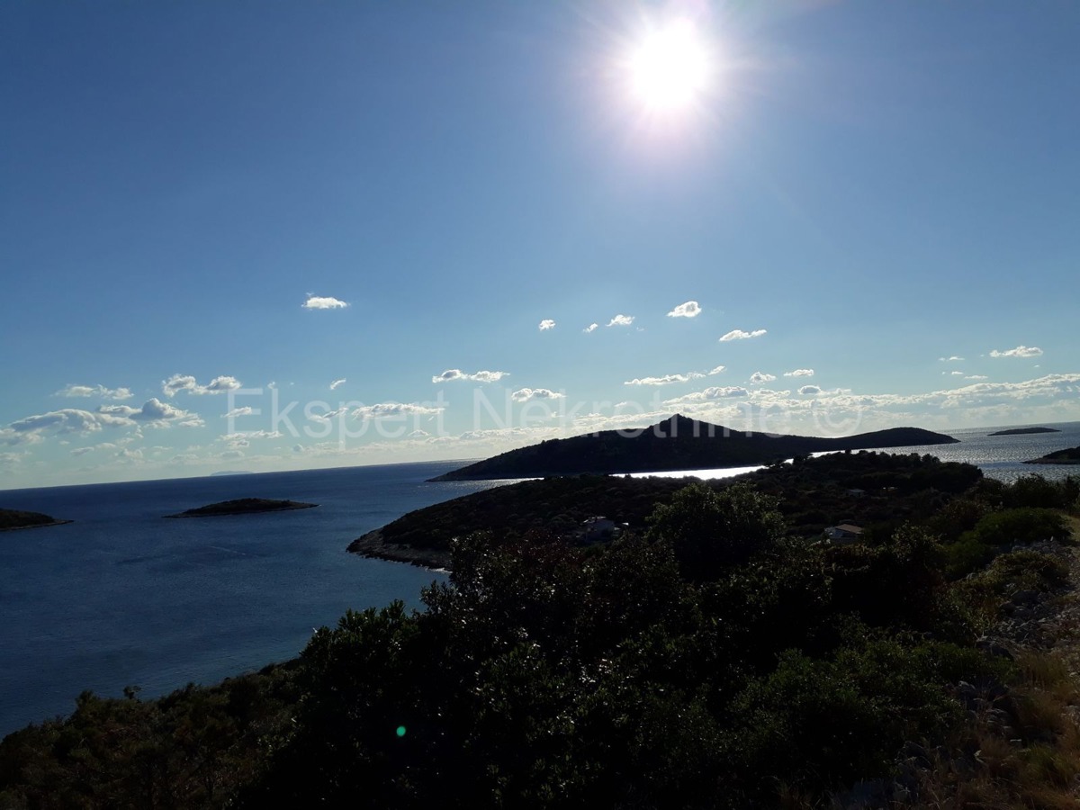 Marina, Vinišće, terreno edificabile 4590 m2, vista