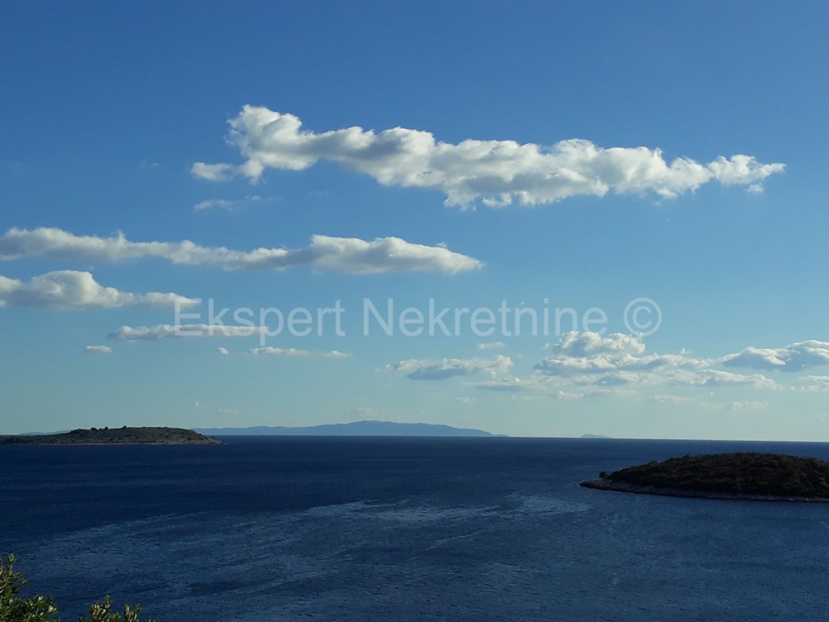 Marina, Vinišće, terreno edificabile 4590 m2, vista