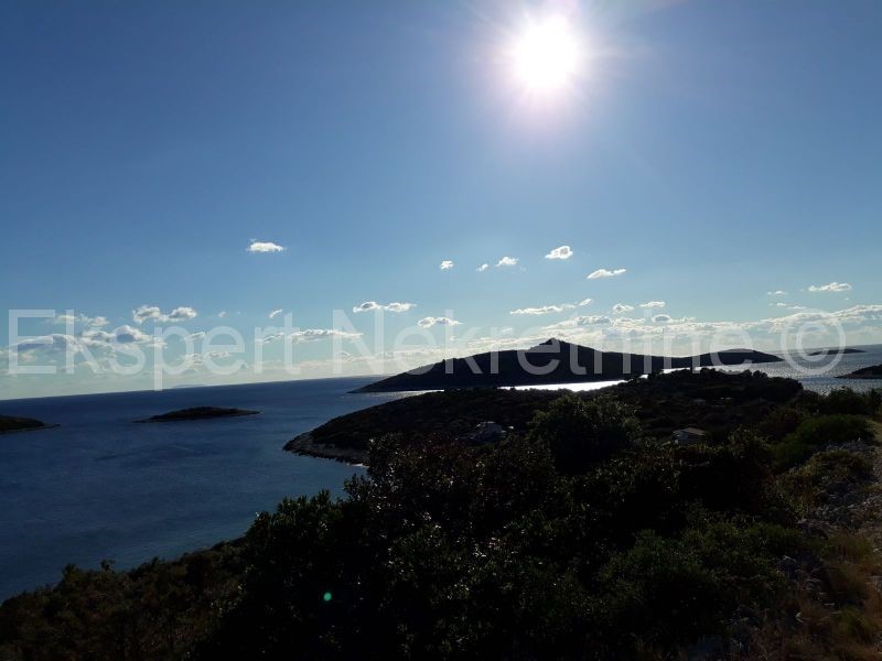 Marina, Vinišće, terreno edificabile 4590 m2, vista