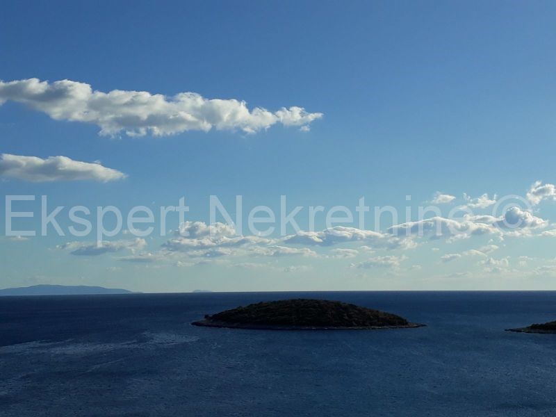 Marina, Vinišće, terreno edificabile 4590 m2, vista