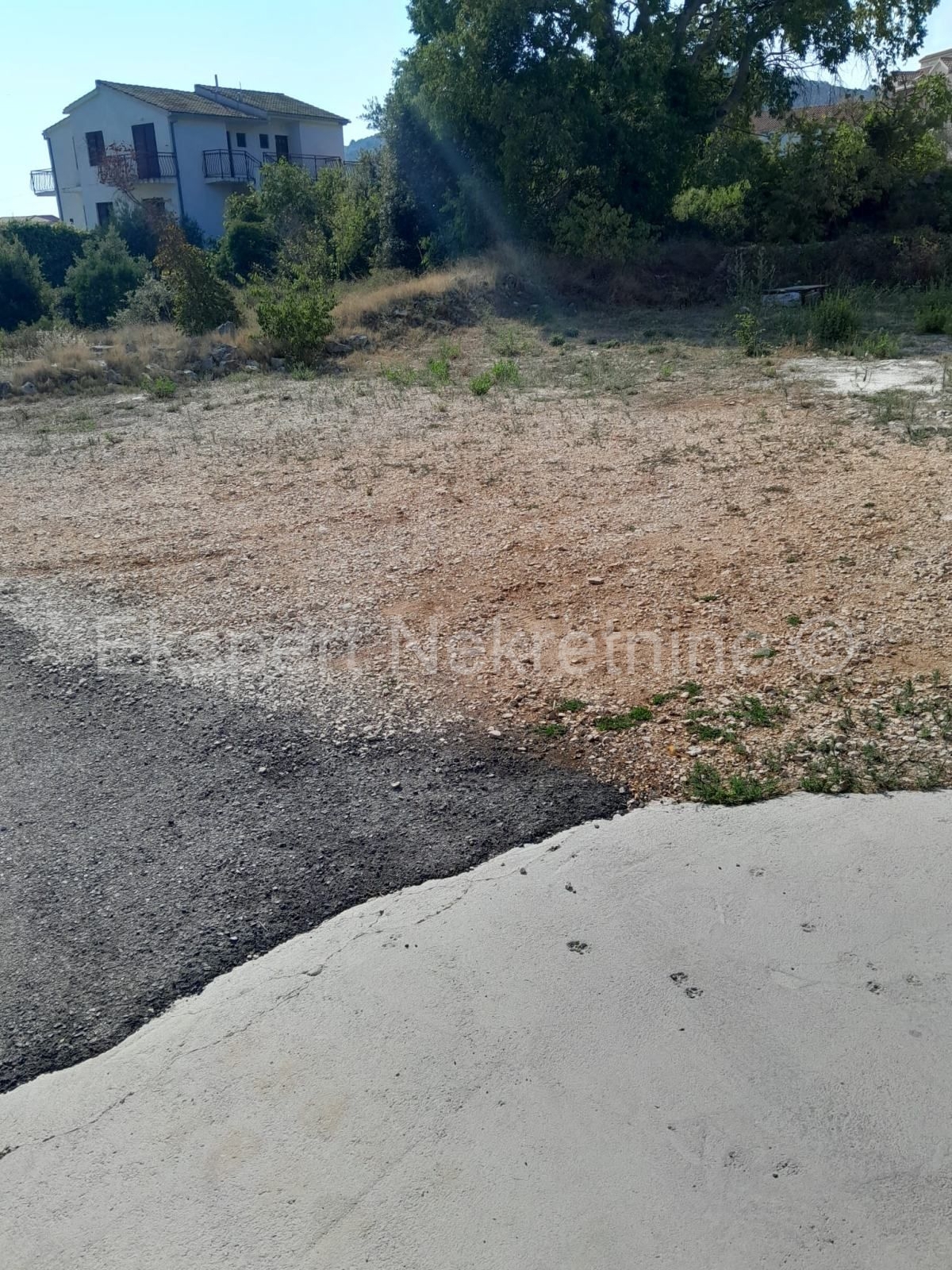 Marina, Vinišće, terreno edificabile 483 m2, 160 m dal mare e dalla spiaggia