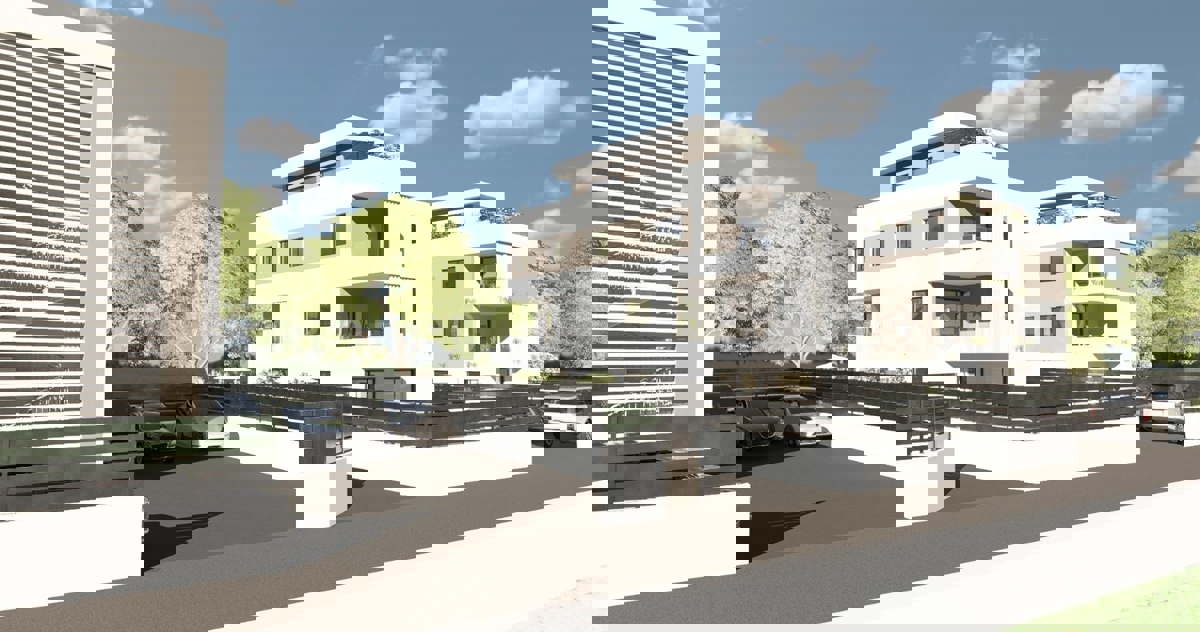 K.Stari, confortevole appartamento con due camere da letto 67m2 con 2 posti auto, vista mare