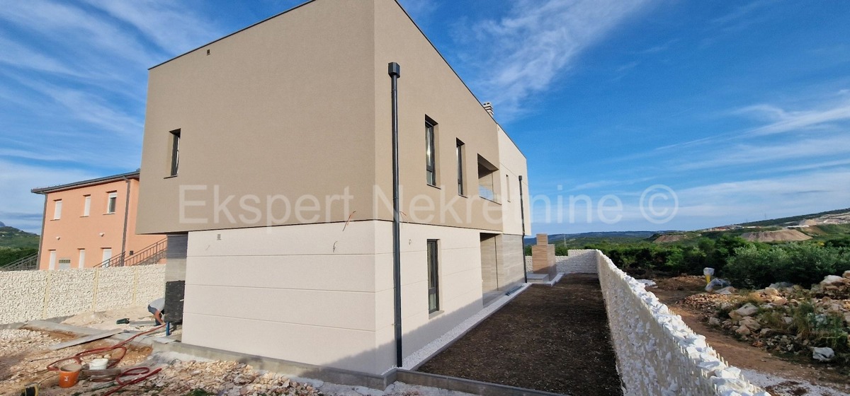 Trogir, Plano, luxury villa 318 m2, with swimming pool and summer kitchen, view