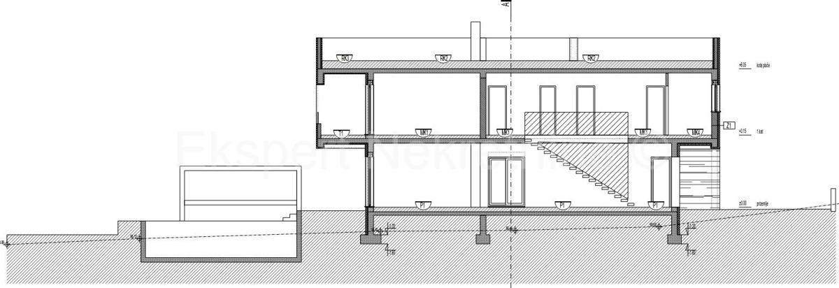 Trogir, Plano, luxury villa 318 m2, with swimming pool and summer kitchen, view