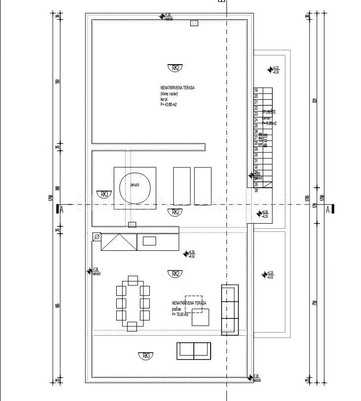 Trogir, Plano, luxury villa 318 m2, with swimming pool and summer kitchen, view