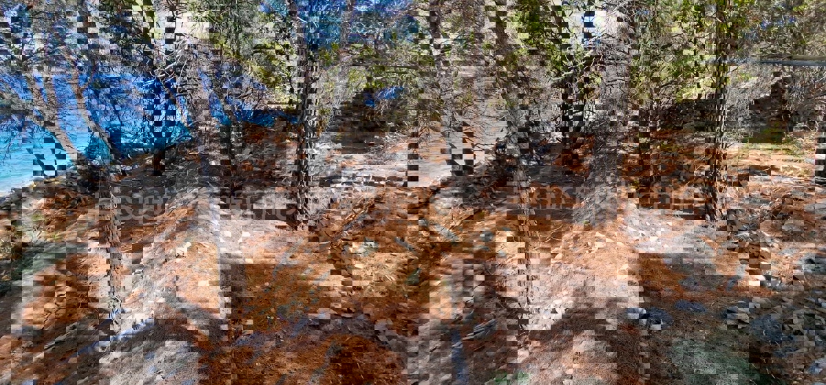 Drvenik Veli, agricultural land 1300 m2, FIRST ROW TO THE SEA!!