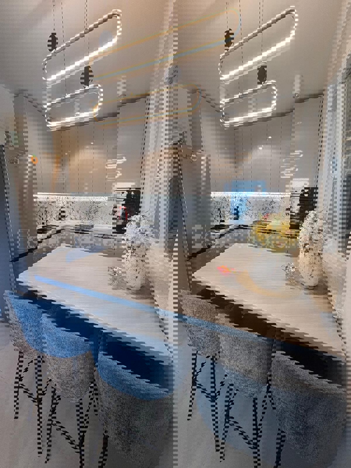 Kaštel Štafilić, appartamento bilocale 53,2m2 con giardino 100m2 e posto auto