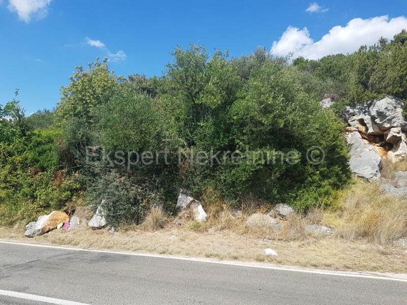 Marina, Poljica, terreno edificabile 1850m2, 150 m dal mare