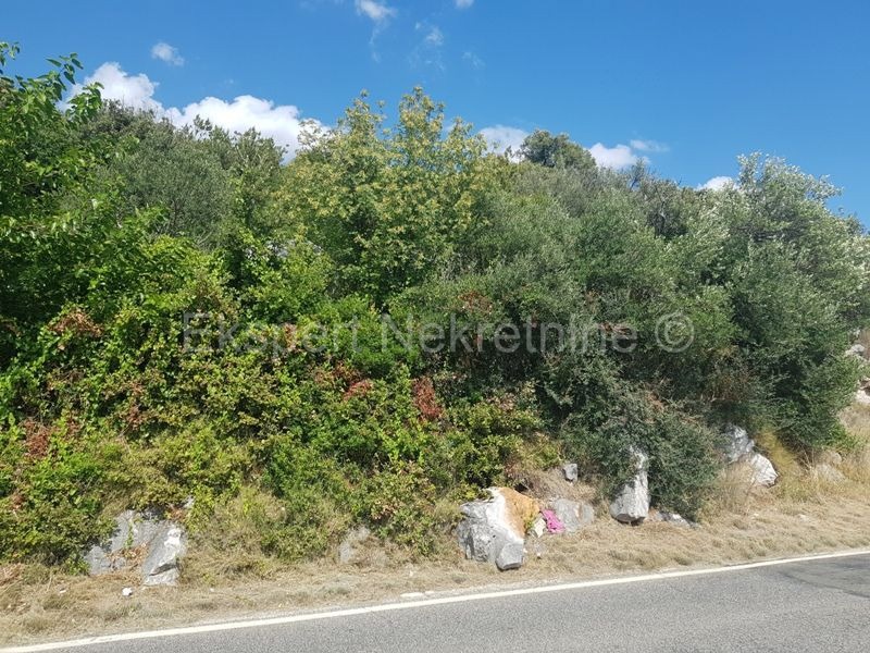 Marina, Poljica, terreno edificabile 1850m2, 150 m dal mare