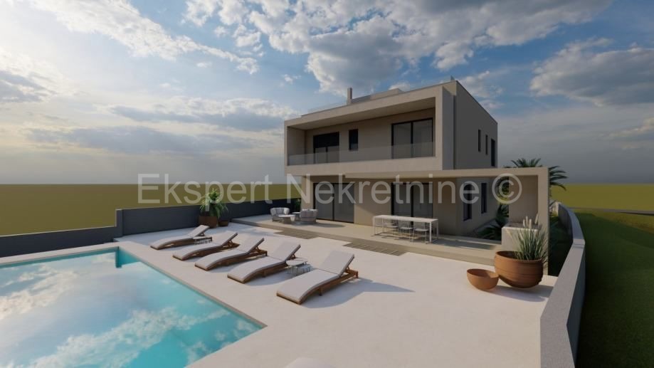 Podstrana, Mutogras, villa di lusso 300m2 con giardino 980m2 e piscina