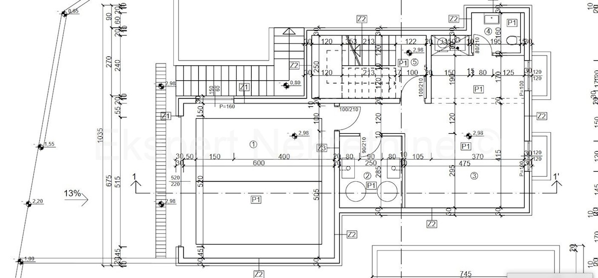 Traù, Lux. villa 340 m2, con piscina e garage e giardino paesaggistico
