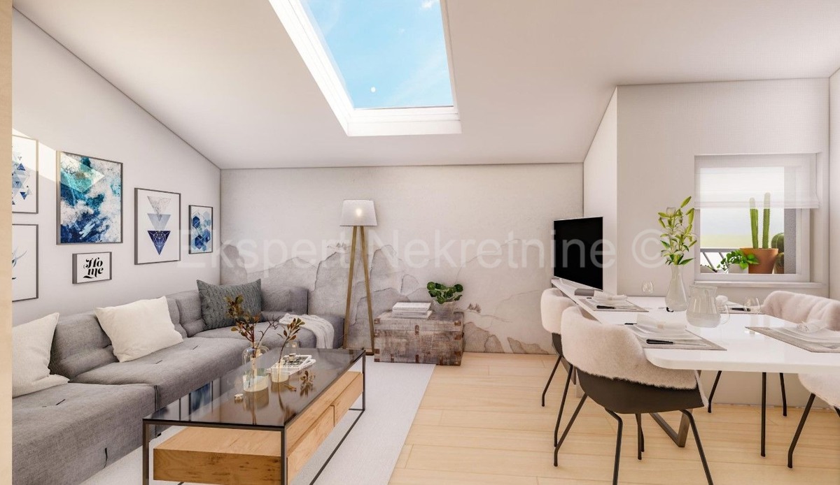 Čiovo,Okrug G., 2-room apartment 54m2, new construction, large terrace, sea view