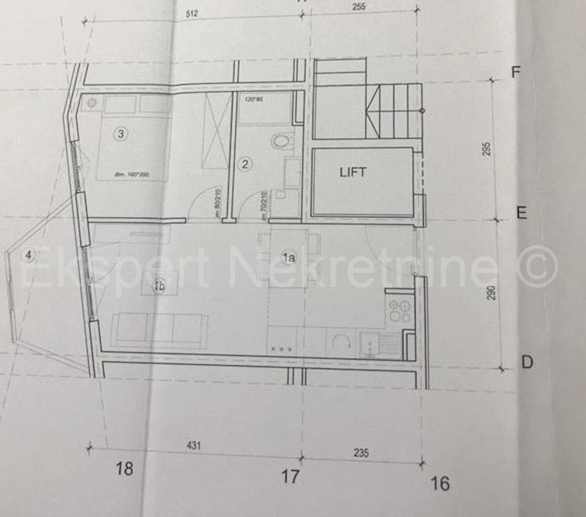 Spalato, Mejaši, appartamento con 1 camera da letto 36m2 con posto auto in garage, di nuova costruzione