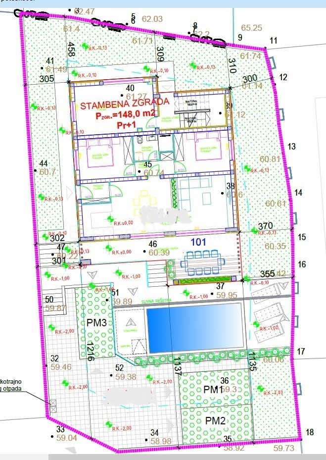 K. Stari, casa indipendente 238 mq con piscina e giardino 400 mq