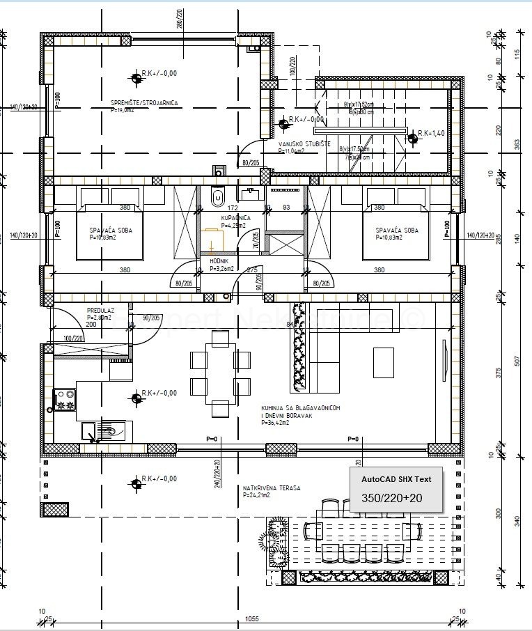 K. Stari, casa indipendente 238 mq con piscina e giardino 400 mq