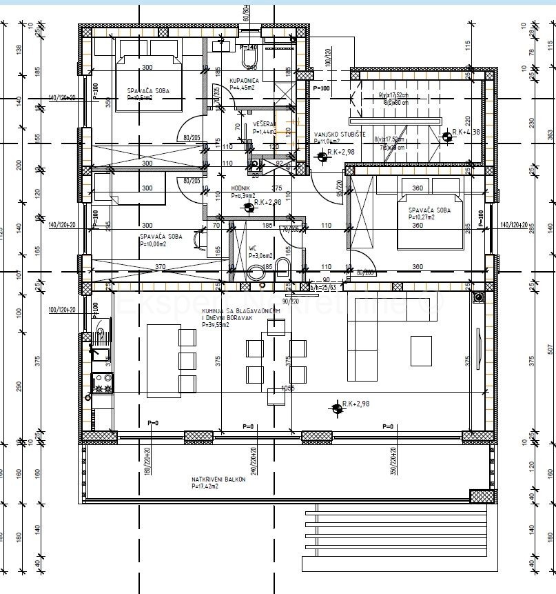K. Stari, casa indipendente 238 mq con piscina e giardino 400 mq