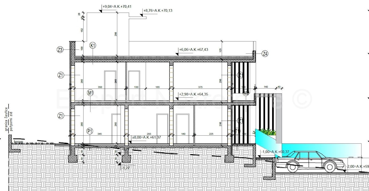 K. Stari, casa indipendente 238 mq con piscina e giardino 400 mq