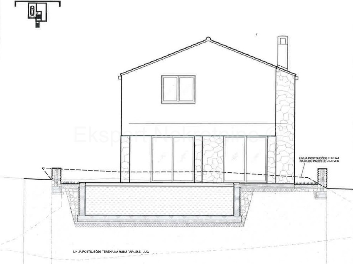 Marina, Vinišće, casa indipendente 216m2, 600 m dal mare e dalla spiaggia