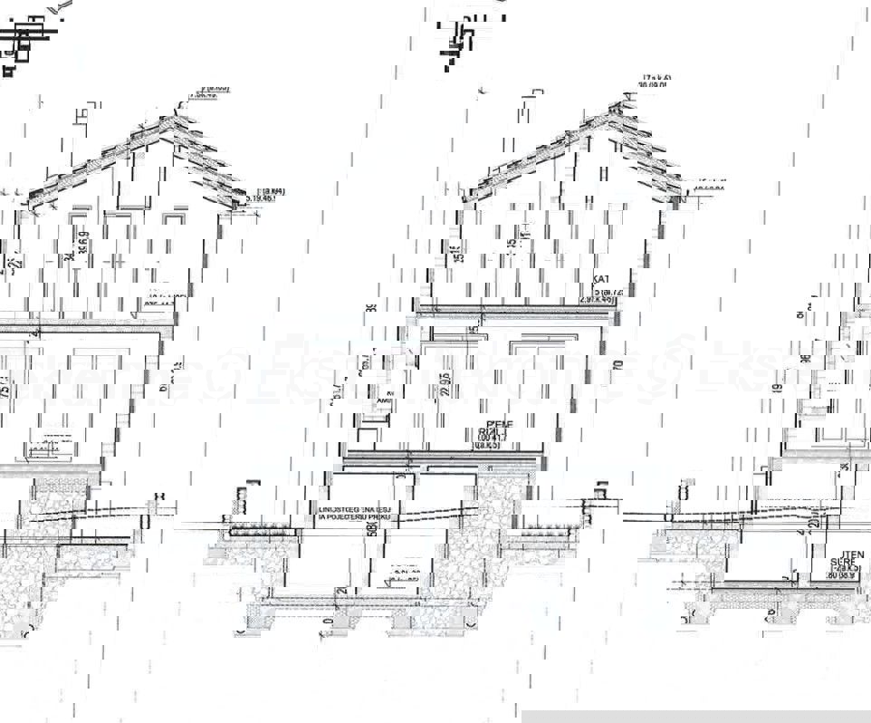 Marina, Vinišće, casa indipendente 216m2, 600 m dal mare e dalla spiaggia