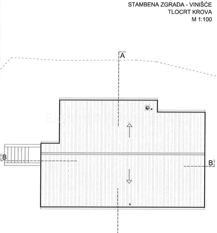 Marina, Vinišće, casa indipendente 216m2, 600 m dal mare e dalla spiaggia