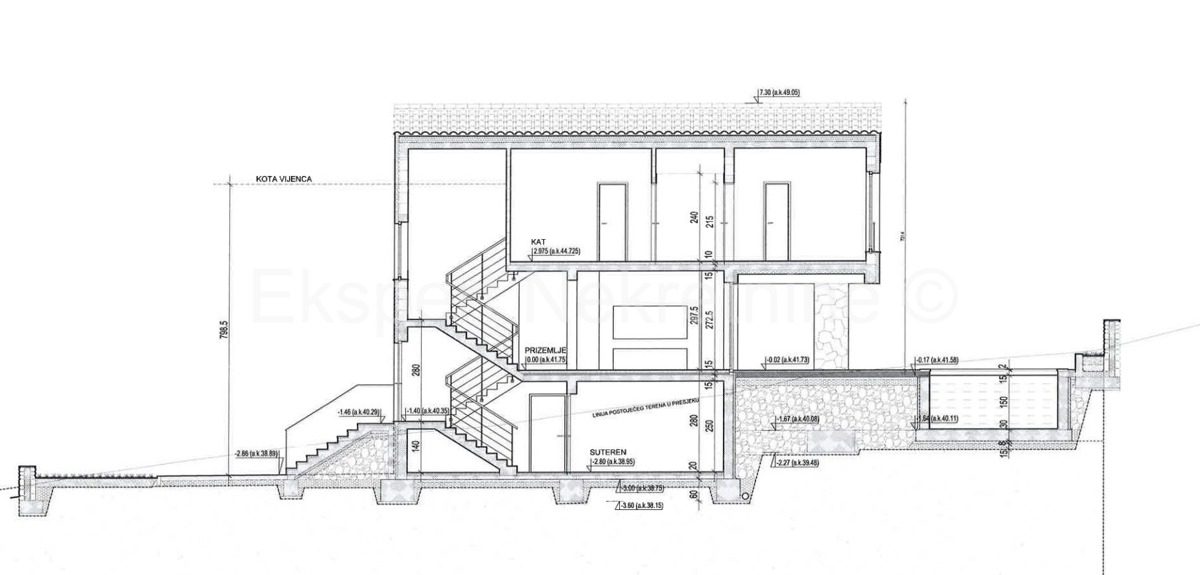 Marina, Vinišće, casa indipendente 216m2, 600 m dal mare e dalla spiaggia