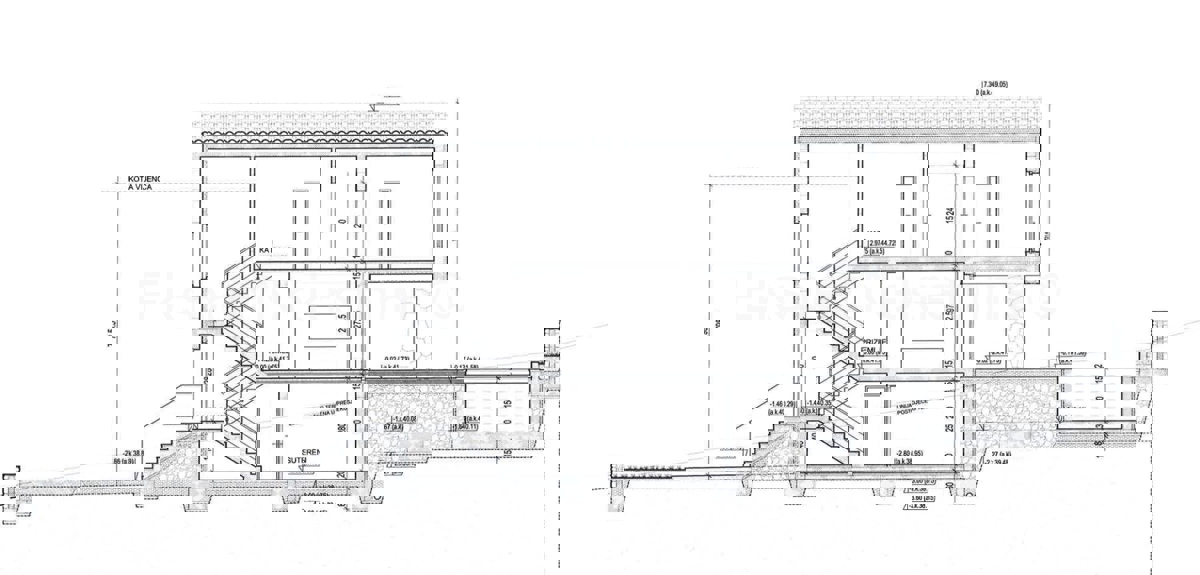 Marina, Vinišće, casa indipendente 216m2, 600 m dal mare e dalla spiaggia