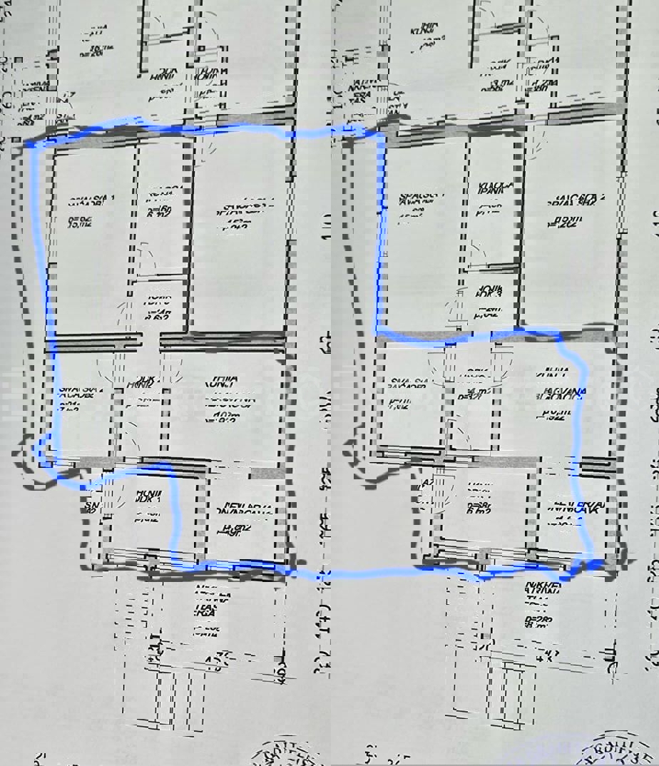 Kaštela, Sućurac appartamento bilocale 80 m2 in casa, vista